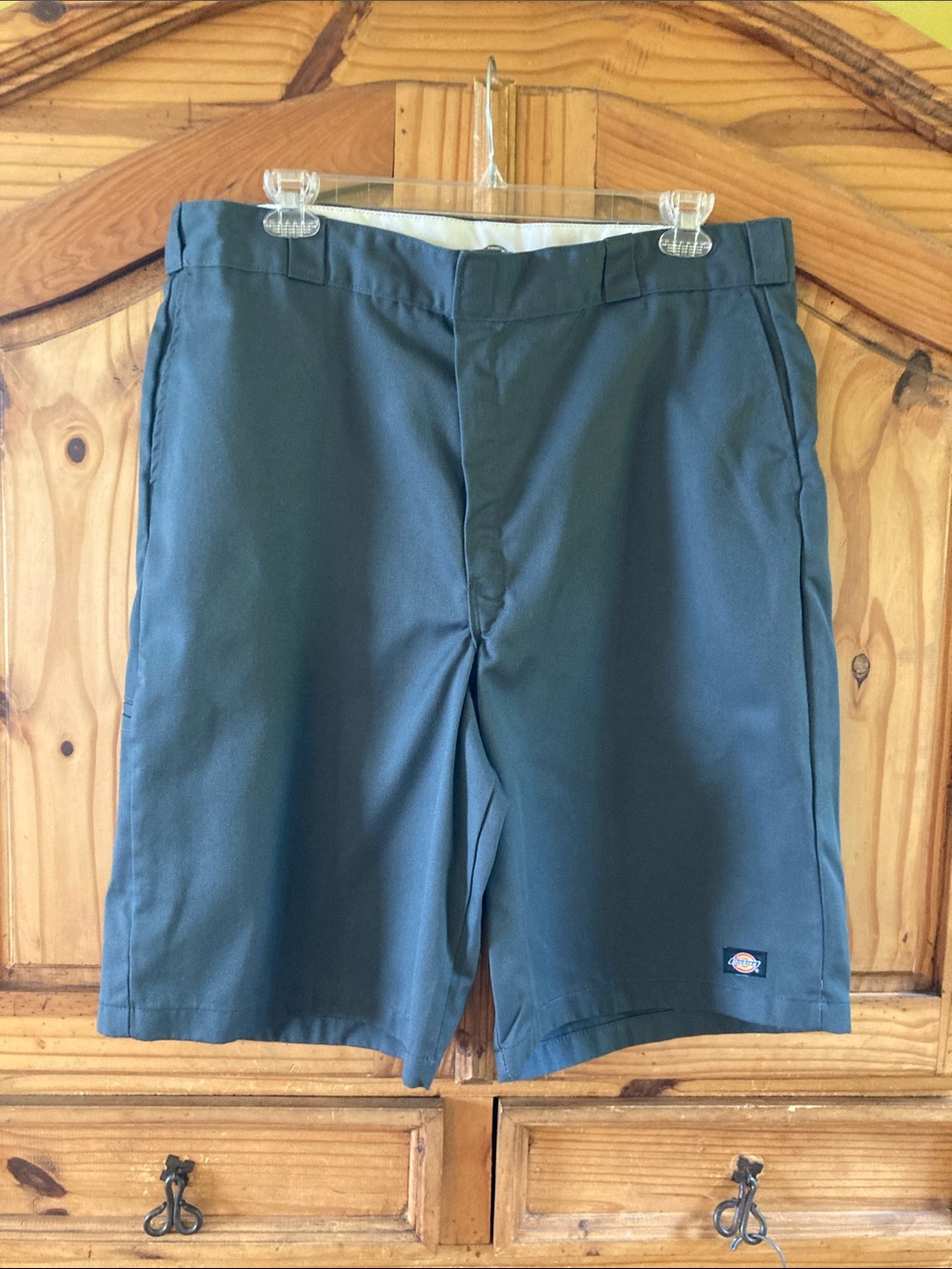 Men Dickies Loose Fit gray long shorts size 42